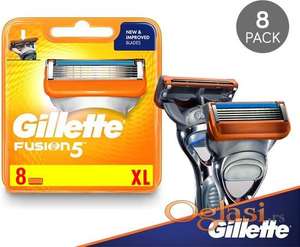 Gillette Fusion 8 uloška u pakovanju